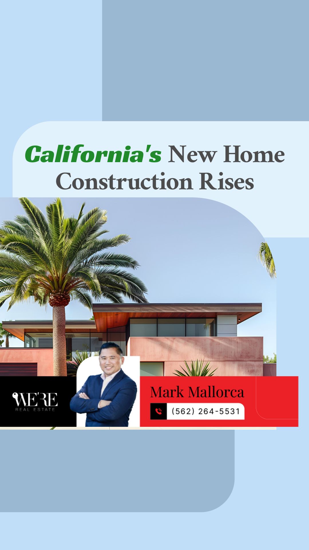 California’s New Home Construction Rises