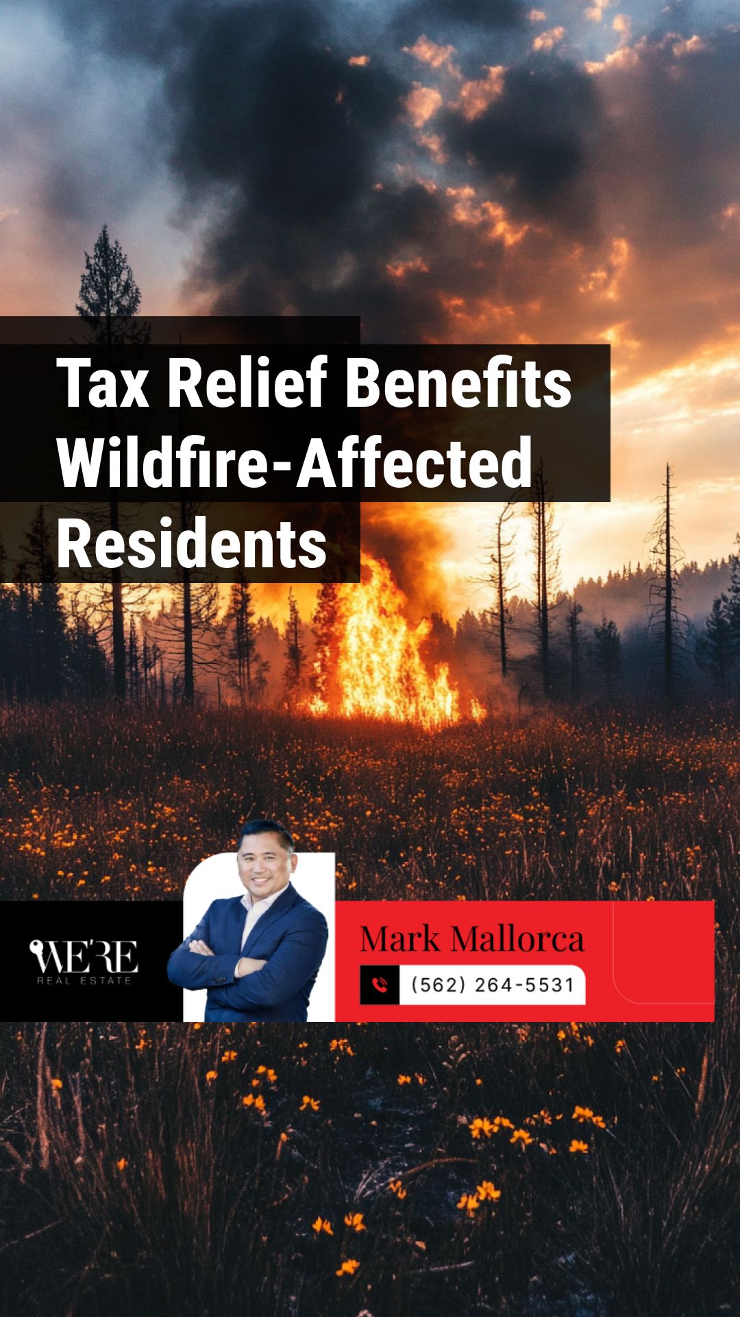 How Tax Relief Benefits Wildfire-Affected Residents