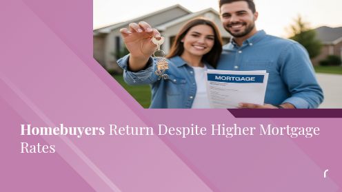Homebuyers Return Despite Higher Mortgage Rates