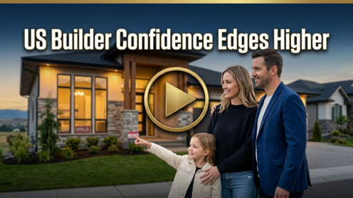 US Builder Confidence Edges Higher
