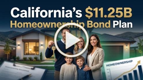 California’s $11.25B Homeownership Bond Plan