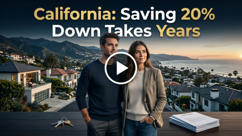 California: Saving 20% Down Takes Years